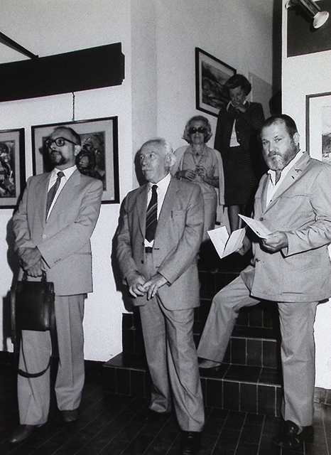 Inaugurazione della mostra antologica di Marino Spadavecchia